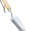 Eco Super Strong Trowel with Ergonomic Wood Handle - 100% Recycled Stainless