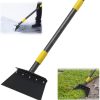 Shovel 74" Multifunctional Flat Shovel Heavy Duty Manual Weeder Metal Floor Scraper