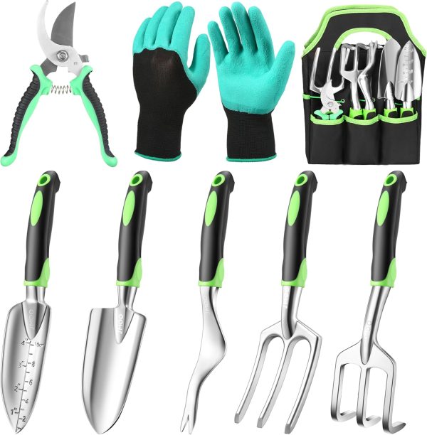 Tools 8-Piece Tool Set with Non-Slip Ergonomic HandlesIdeal for All Ages This